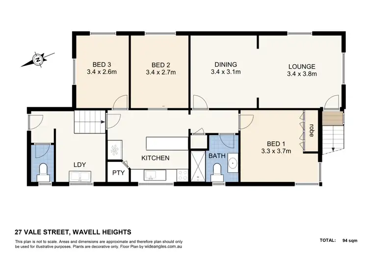 Floorplan of Homely house listing, 27 Vale Street, Wavell Heights QLD 4012