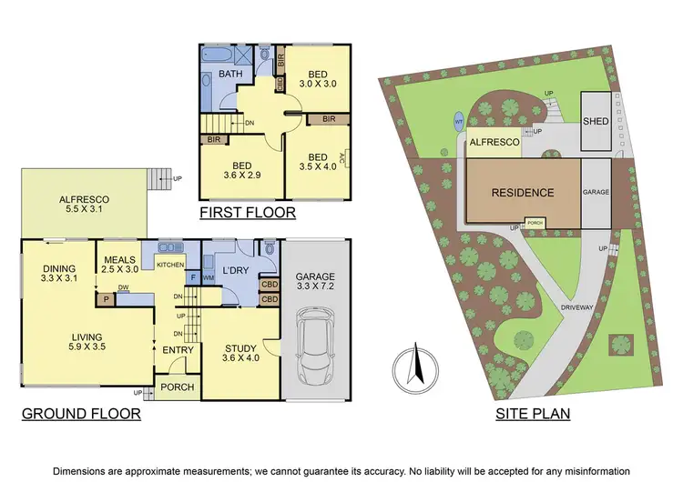 Floorplan of Homely house listing, 25A McIver Street, Ferntree Gully VIC 3156