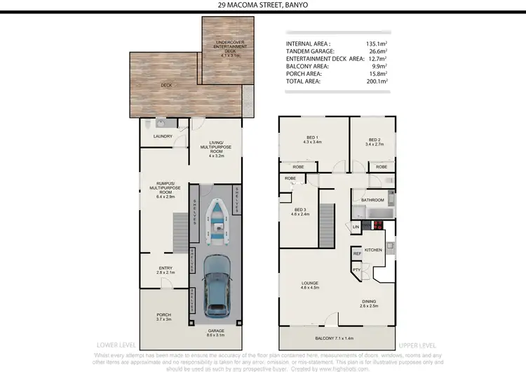 Floorplan of Homely house listing, 29 Macoma Street, Banyo QLD 4014