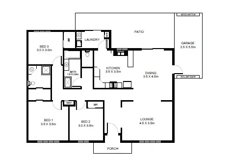 Floorplan of Homely house listing, 3/60 Brooker Tce, Richmond SA 5033