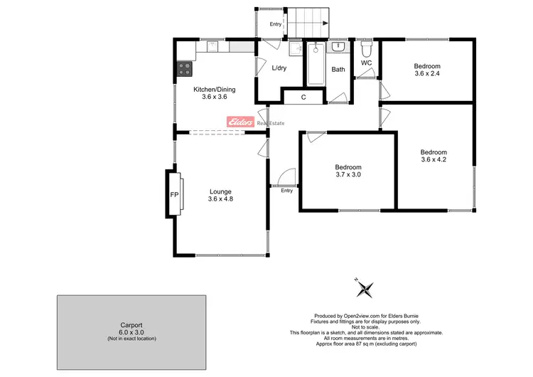 Floorplan of Homely house listing, 9 Lucas Place, Acton TAS 7320