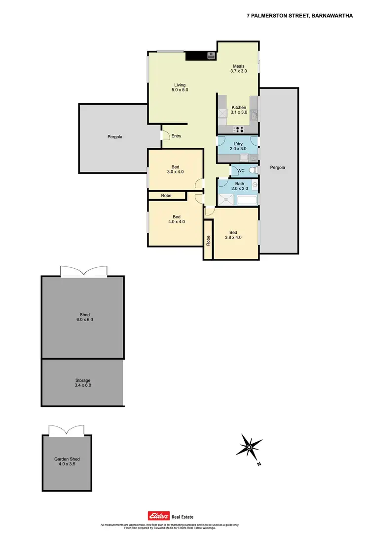 Floorplan of Homely house listing, 7 Palmerston Street, Barnawartha VIC 3688