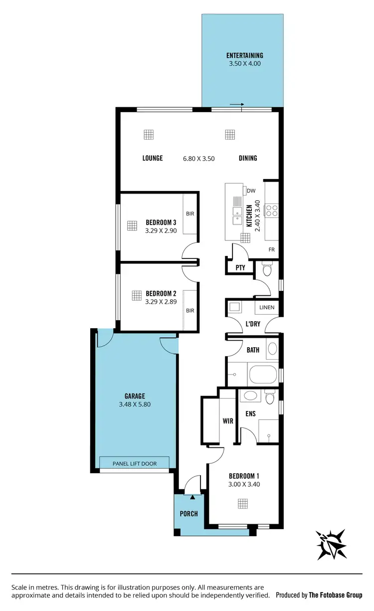 Floorplan of Homely house listing, 8 Emperor Way, Hackham SA 5163