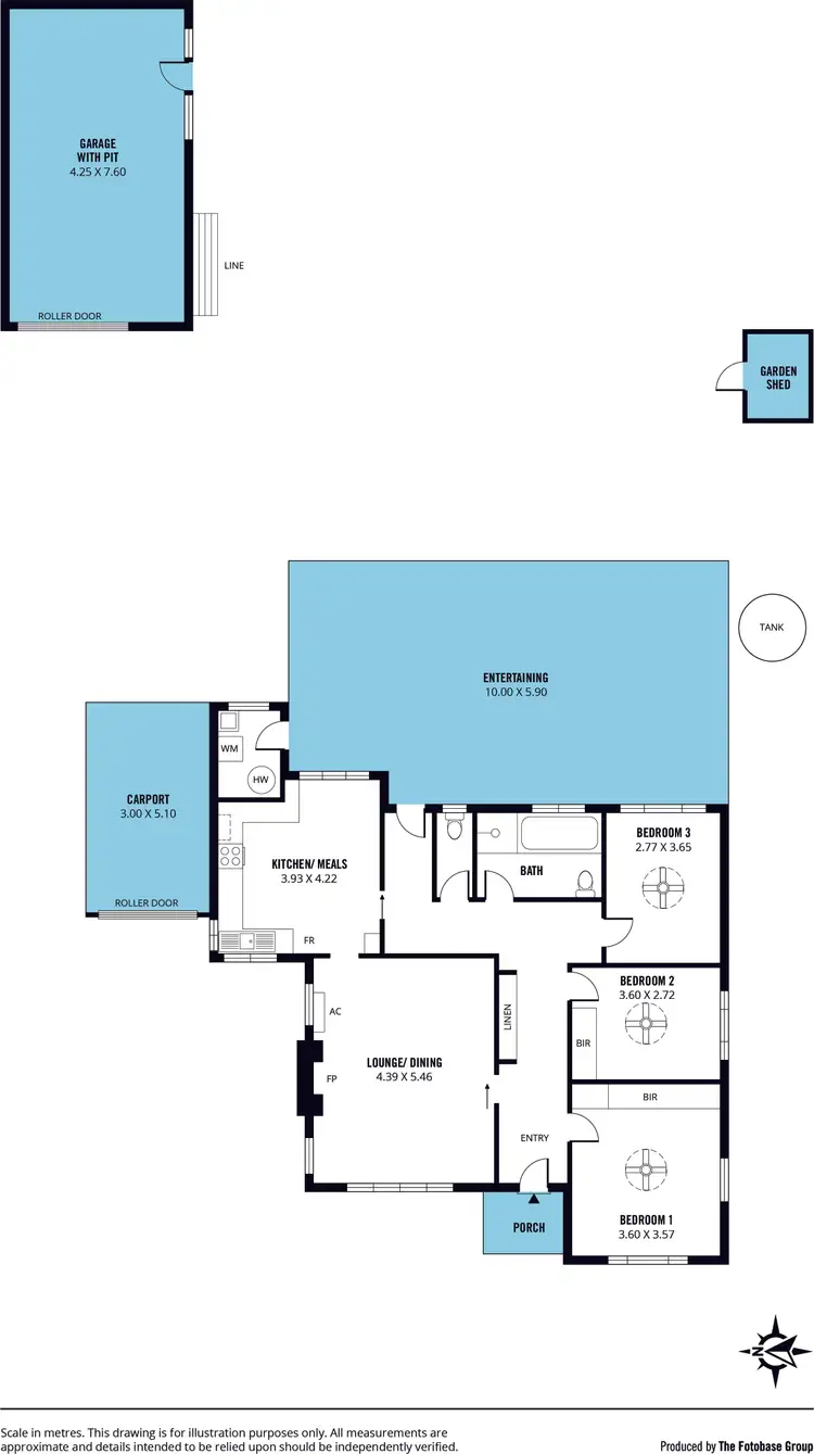 Floorplan of Homely house listing, 3 Nash Street, Brighton SA 5048