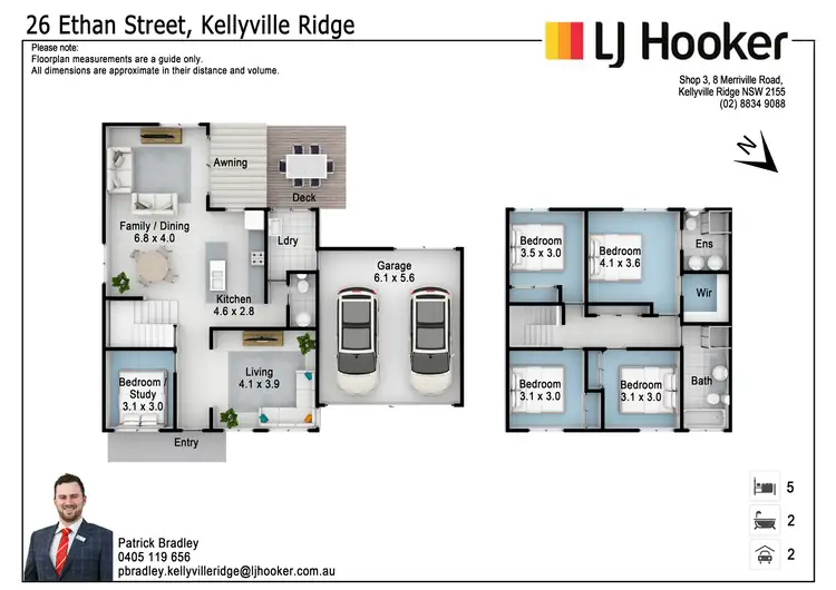 Floorplan of Homely house listing, 26 Ethan Street, Kellyville Ridge NSW 2155