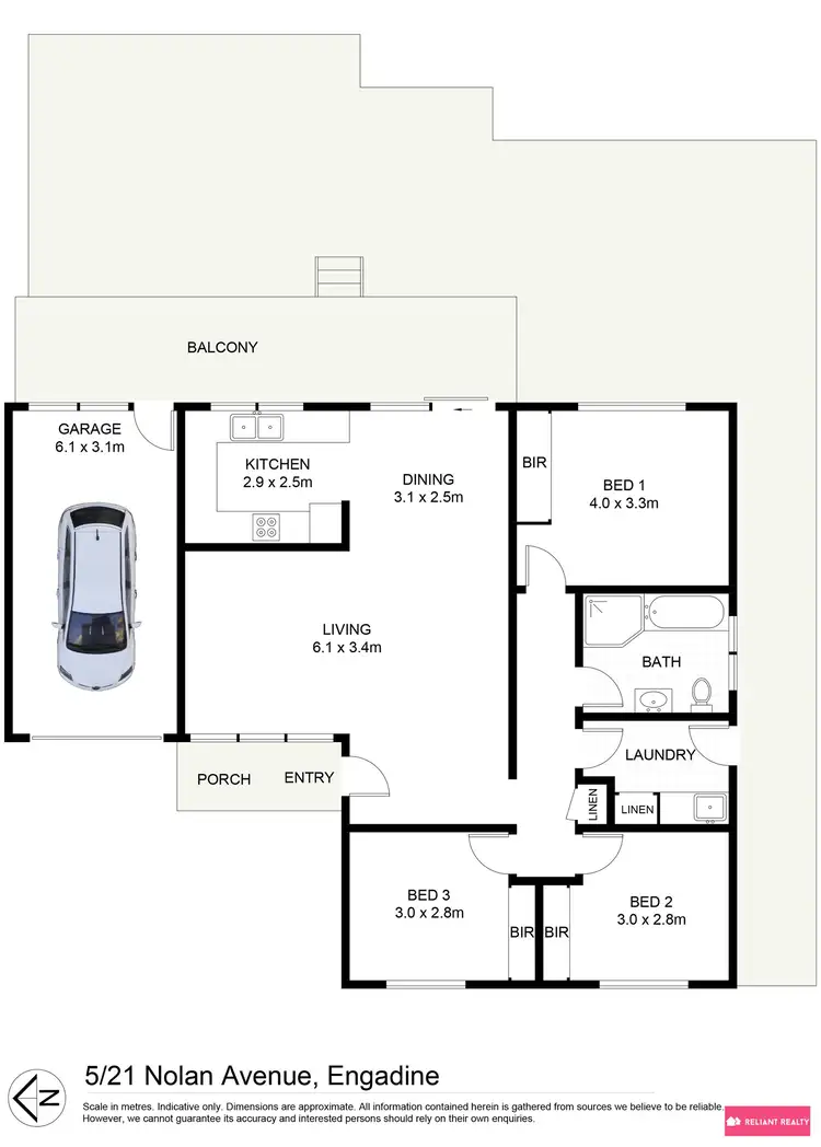 Floorplan of Homely villa listing, 5/21 Nolan Avenue, Engadine NSW 2233