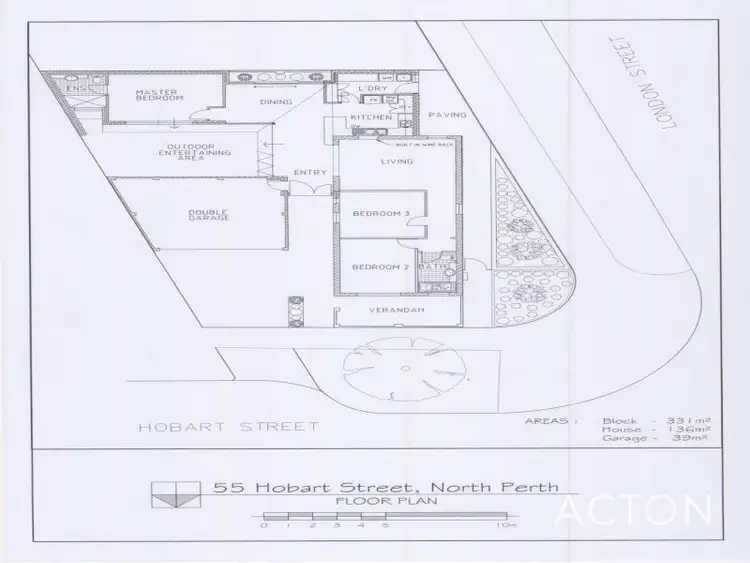 Floorplan of Homely house listing, 55 Hobart Street, North Perth WA 6006