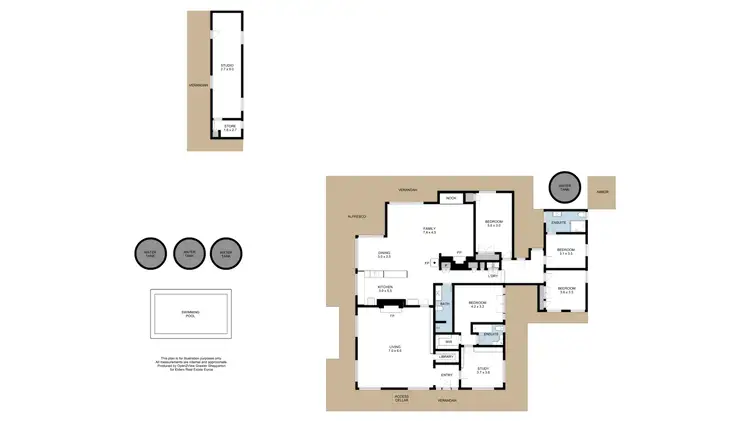 Floorplan of Homely rural property listing, 37 Wilkinsons Lane, Euroa VIC 3666