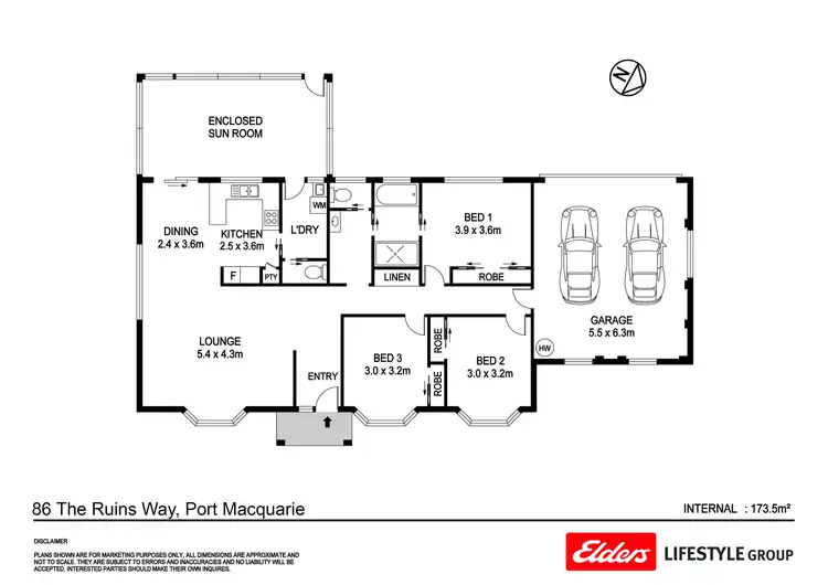 Floorplan of Homely house listing, 86 The Ruins Way, Port Macquarie NSW 2444
