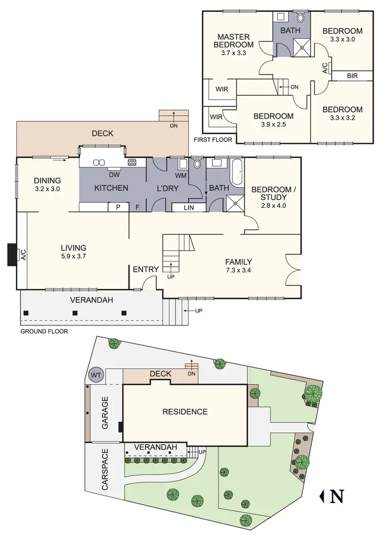 Floorplan of Homely house listing, 38 Prospect Hill Road, Croydon VIC 3136