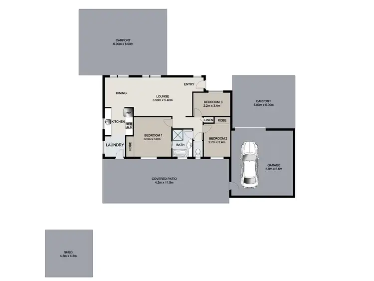 Floorplan of Homely house listing, 32 Hailsham Street, Alexandra Hills QLD 4161