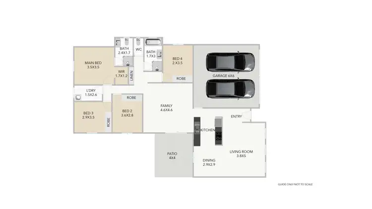 Floorplan of Homely house listing, 11 Bassett Lane, Rosewood QLD 4340