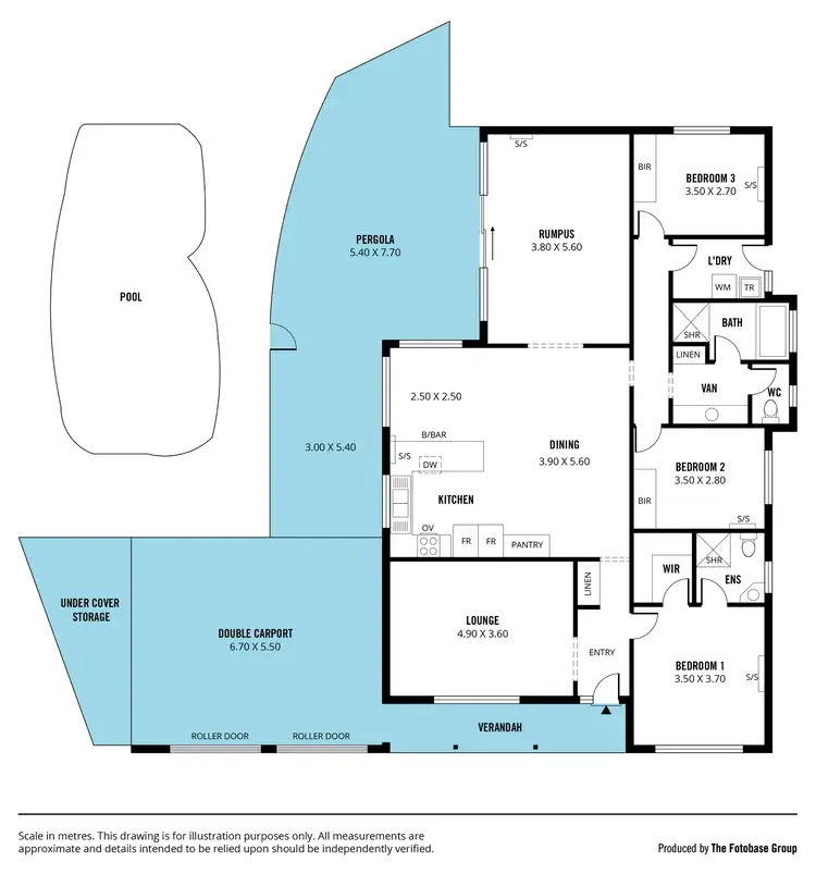 Floorplan of Homely house listing, 25 Devonshire Crescent, Old Reynella SA 5161