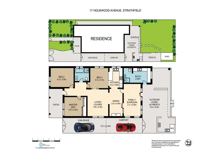 Floorplan of Homely house listing, 17 Holmwood Avenue, Strathfield South NSW 2136