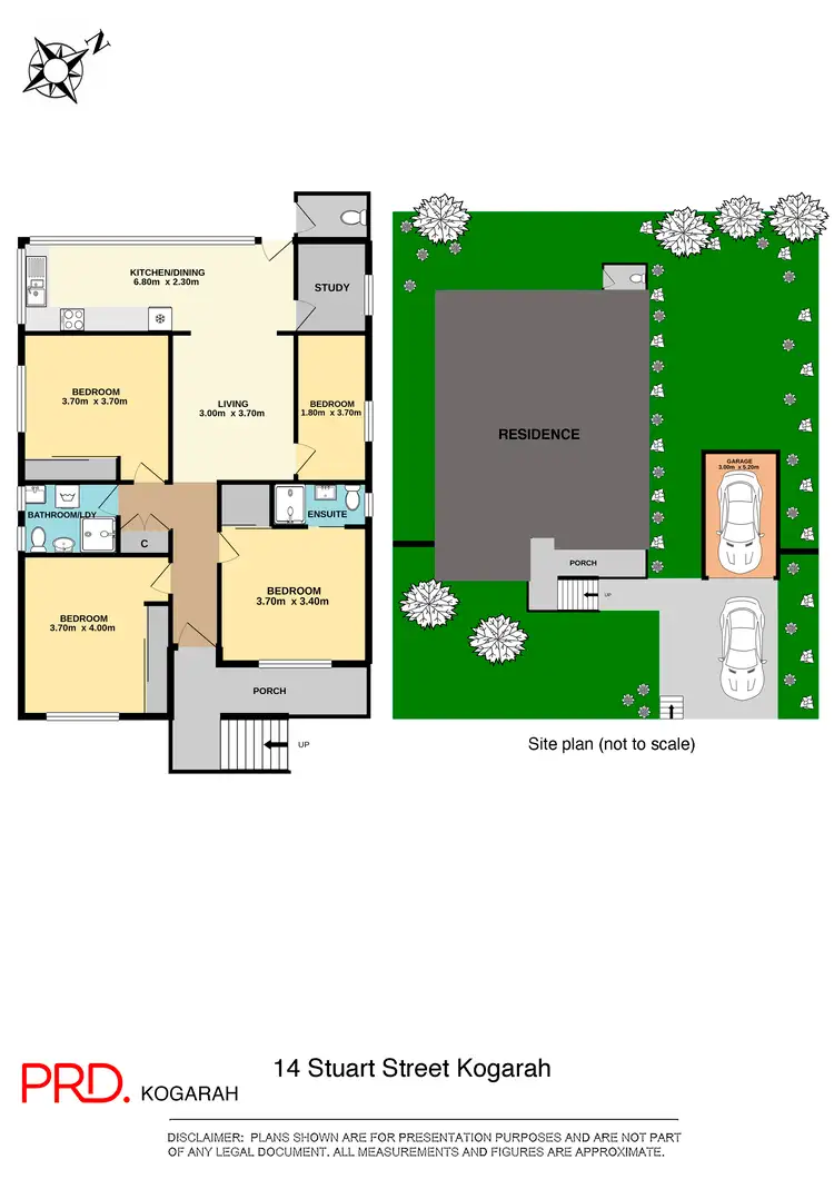 Floorplan of Homely house listing, 14 Stuart Street, Kogarah NSW 2217