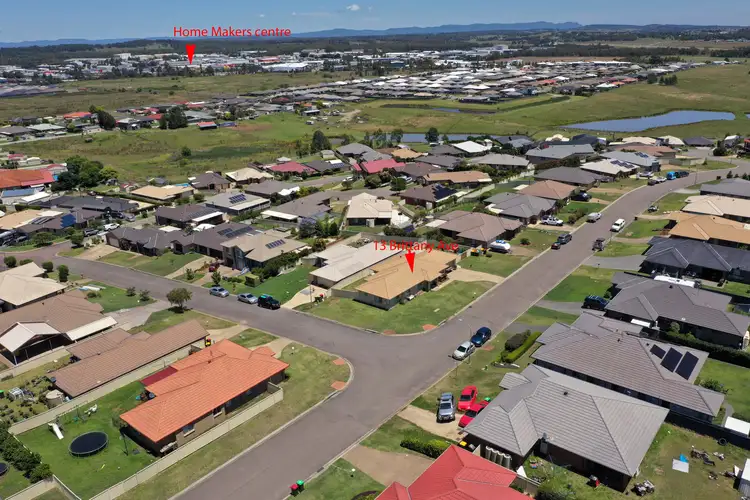 Floorplan of Homely house listing, 13 Brittany Avenue, Rutherford NSW 2320