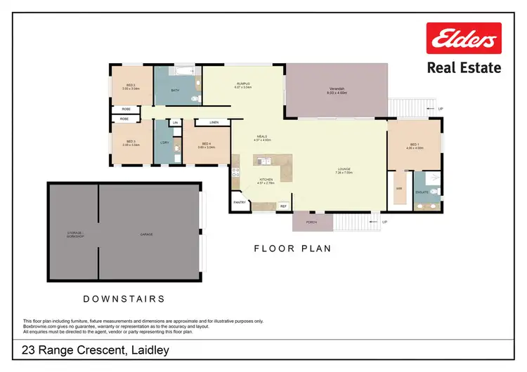 Floorplan of Homely house listing, 23 Range Crescent, Laidley QLD 4341