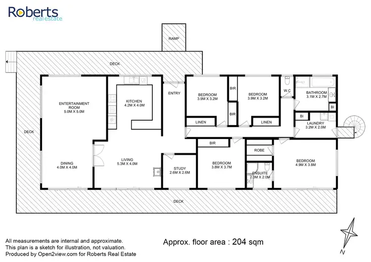 Floorplan of Homely house listing, 11 Van Leeuwen Crescent, Spring Beach TAS 7190