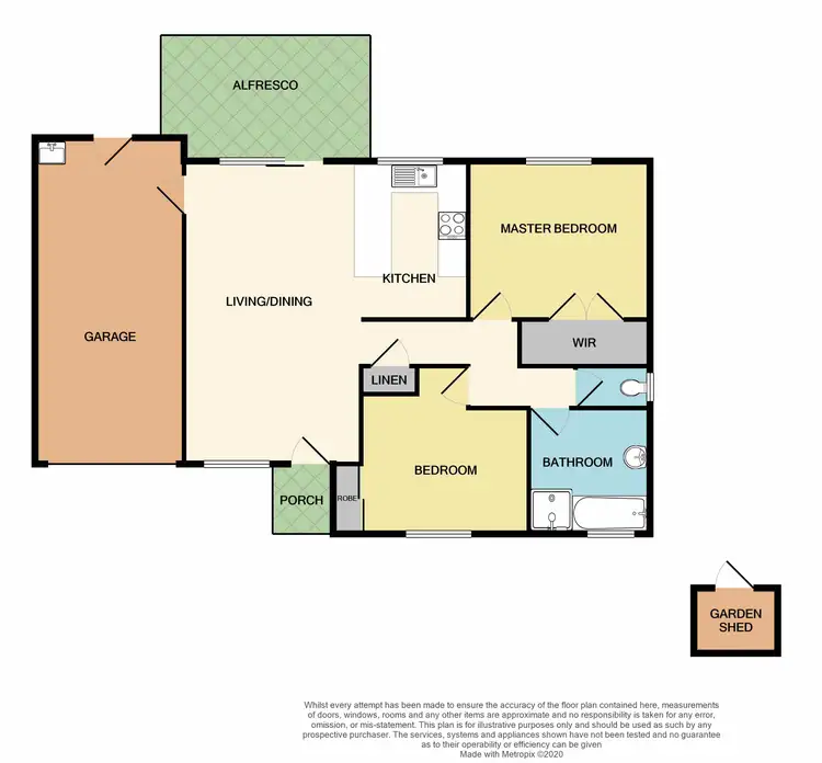 Floorplan of Homely unit listing, 7/170 Anderson Drive, Beresfield NSW 2322