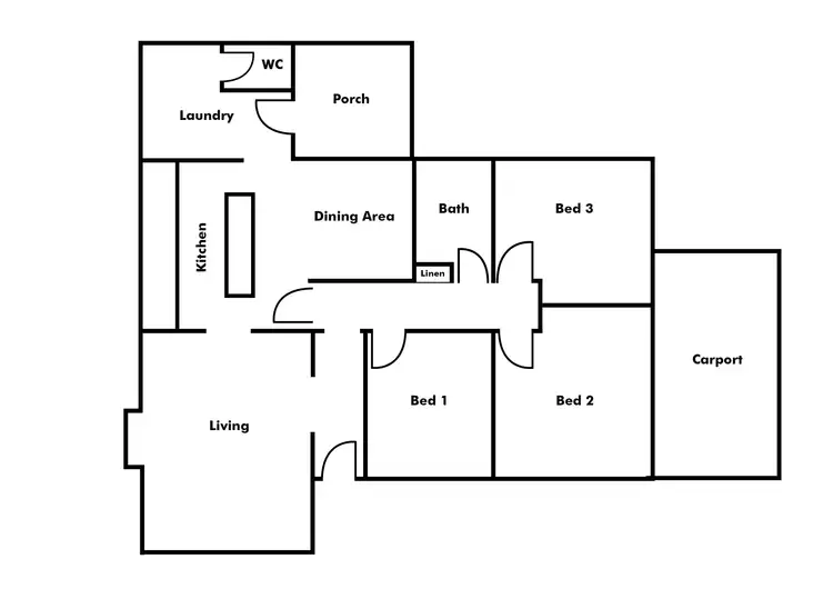 Floorplan of Homely house listing, 26 Arthur Road, Hamilton Hill WA 6163