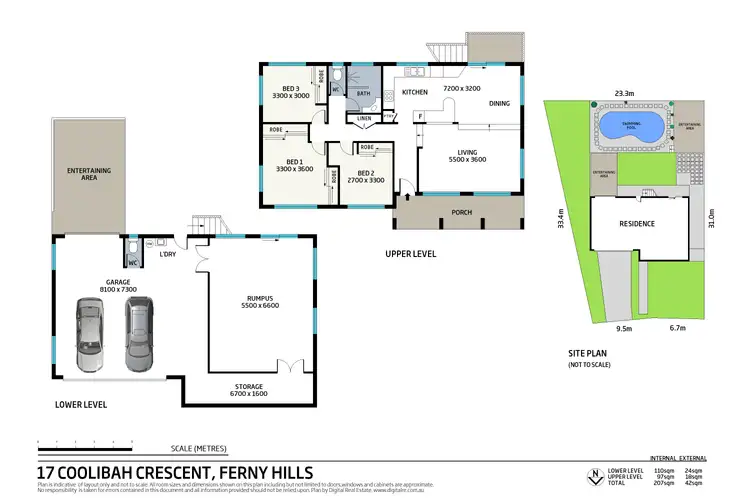 Floorplan of Homely house listing, 17 Coolibah Crescent, Ferny Hills QLD 4055