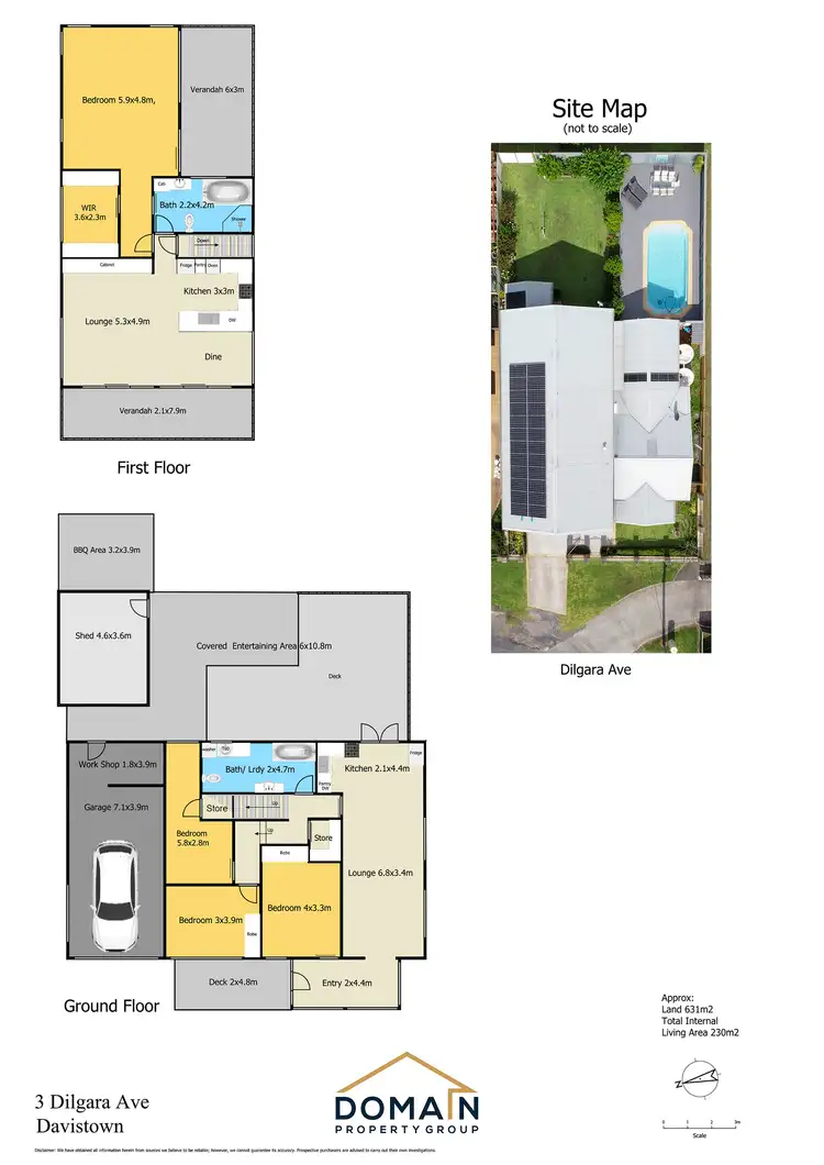 Floorplan of Homely house listing, 3 Dilgara Avenue, Davistown NSW 2251