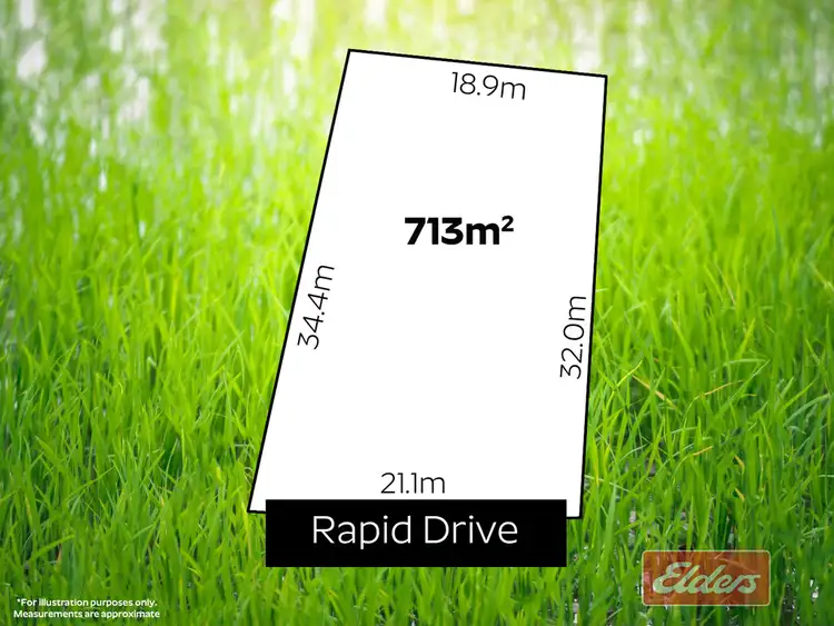Floorplan of Homely land listing, 119 RAPID DRIVE, Mccracken SA 5211