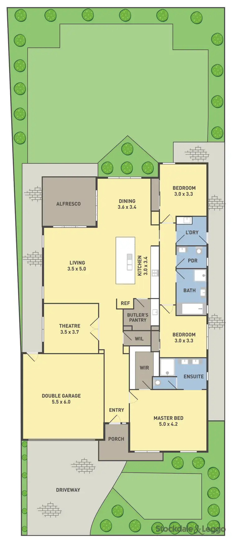 Floorplan of Homely house listing, 11 Chance Street, Greenvale VIC 3059