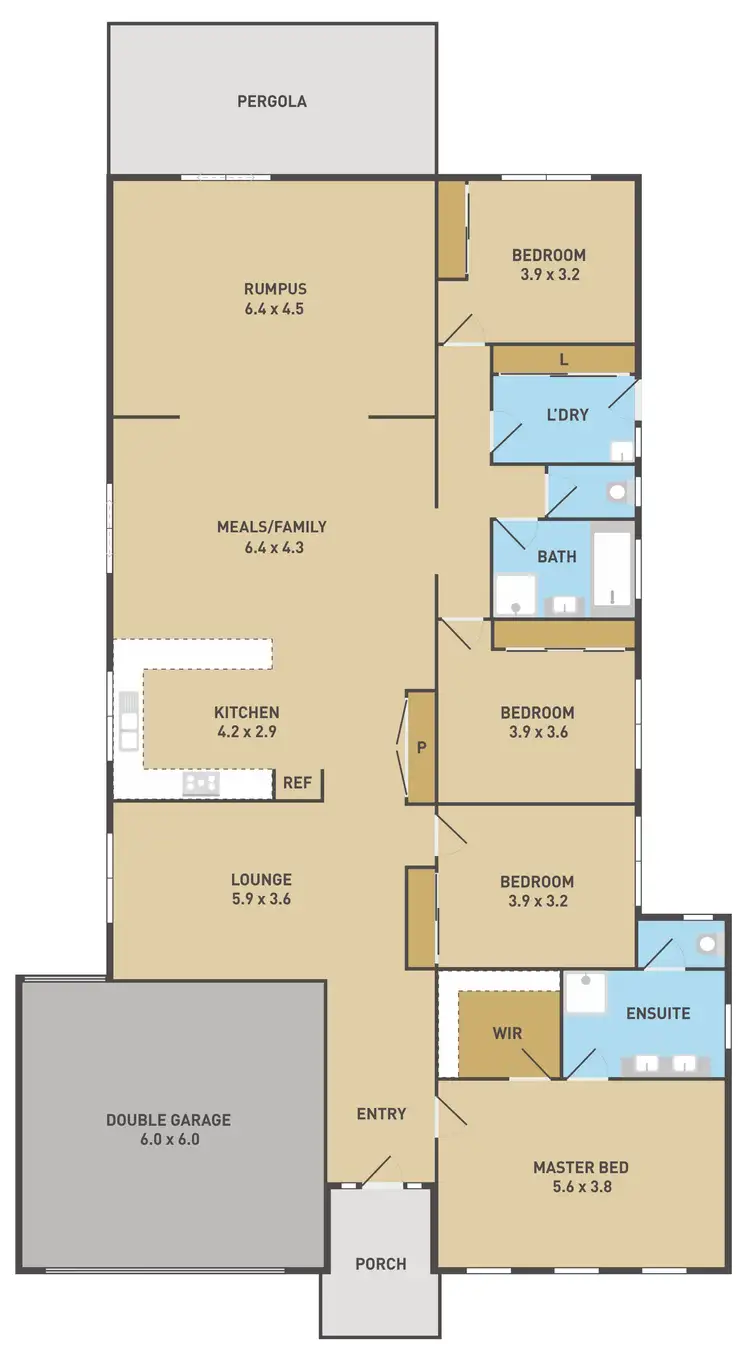 Floorplan of Homely house listing, 789 Tarneit Road, Tarneit VIC 3029