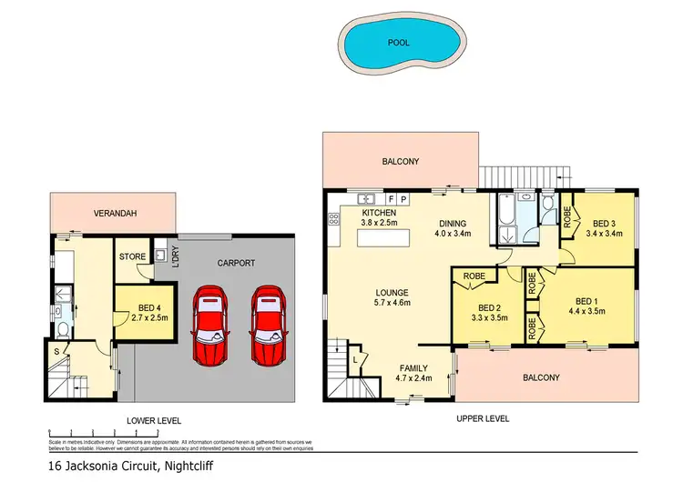 Floorplan of Homely house listing, 16 Jacksonia Circuit, Nightcliff NT 810