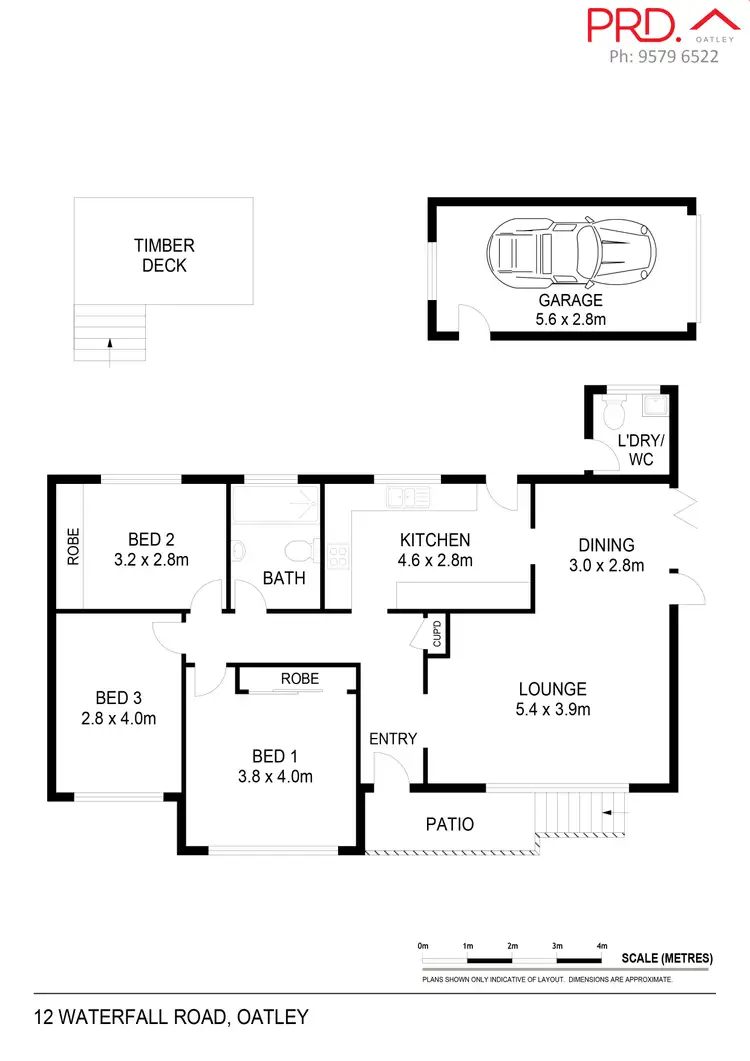 Floorplan of Homely house listing, 12 Waterfall Road, Oatley NSW 2223