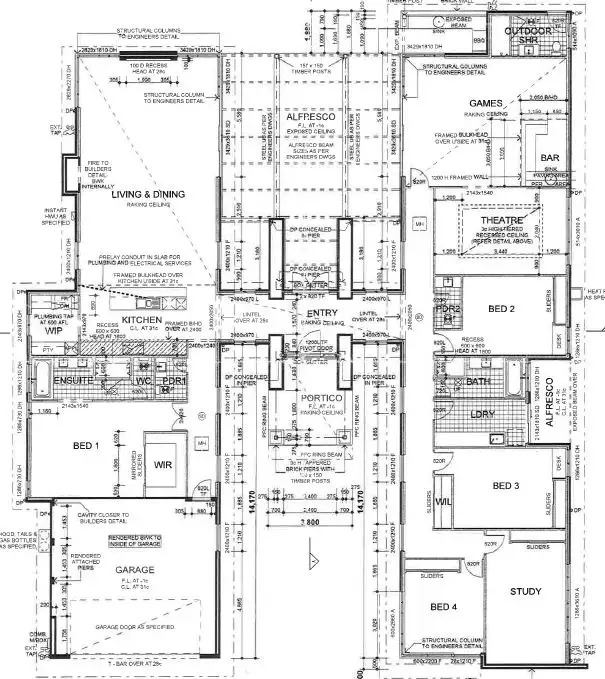 Floorplan of Homely house listing, 44 Angus Close, Busselton WA 6280