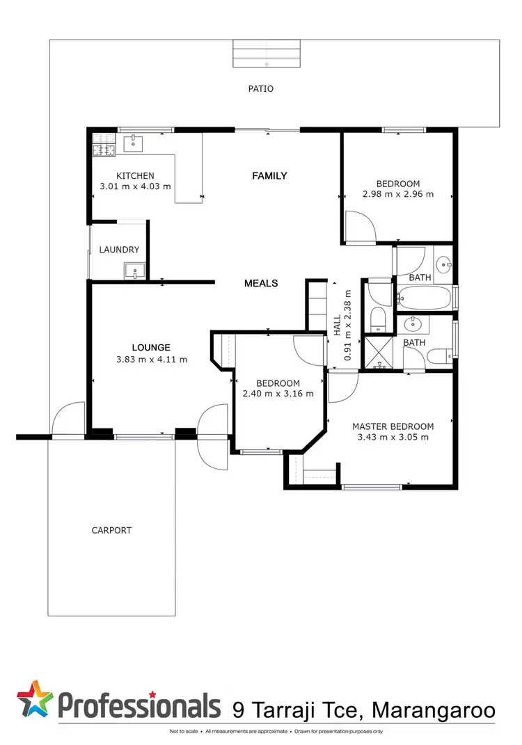 Floorplan of Homely house listing, 9 Tarraji Terrace, Marangaroo WA 6064