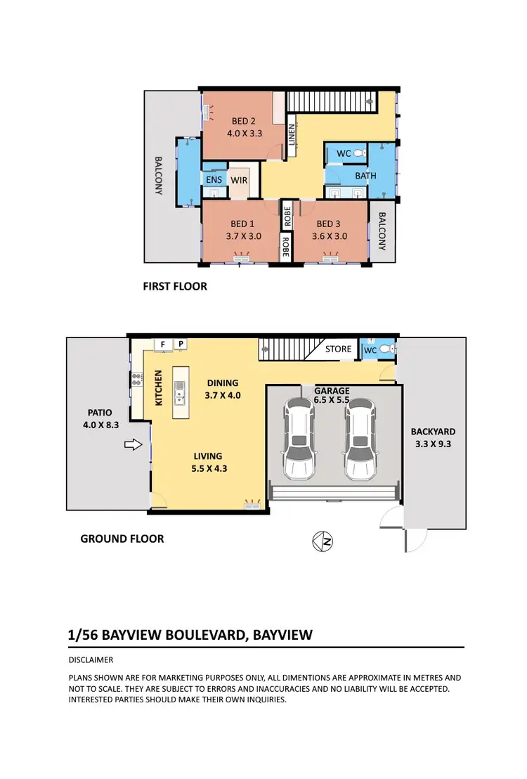 Floorplan of Homely unit listing, 1/56 Bayview Boulevard, Bayview NT 820
