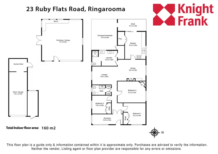 Floorplan of Homely house listing, 23 Ruby Flats Road, Ringarooma TAS 7263