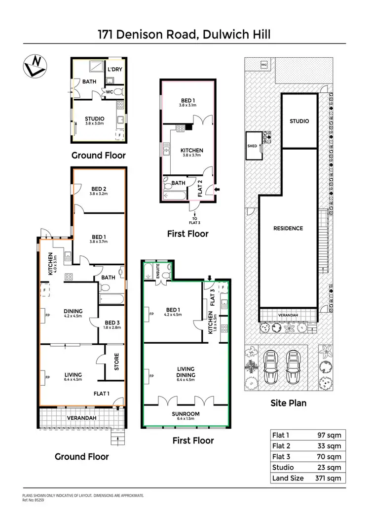 Floorplan of Homely house listing, 171 Denison Road, Dulwich Hill NSW 2203
