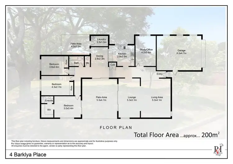 Floorplan of Homely house listing, 4 Barklya Place, Palm Beach QLD 4221