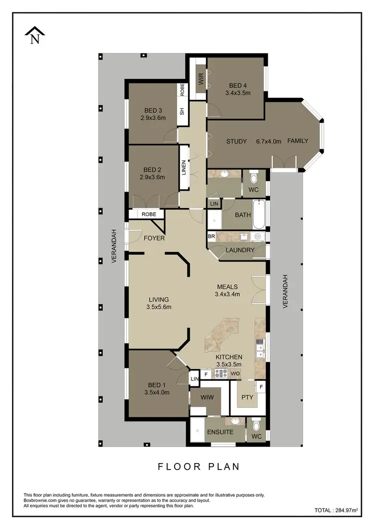 Floorplan of Homely rural property listing, 29R BENCUBBIN DRIVE, Dubbo NSW 2830