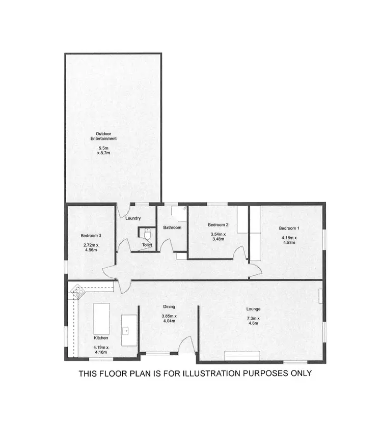 Floorplan of Homely house listing, 21 CEDAR AVENUE, Naracoorte SA 5271