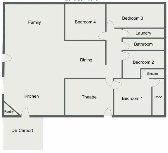 Floorplan of Homely house listing, 20 Saunders Street, Collie WA 6225