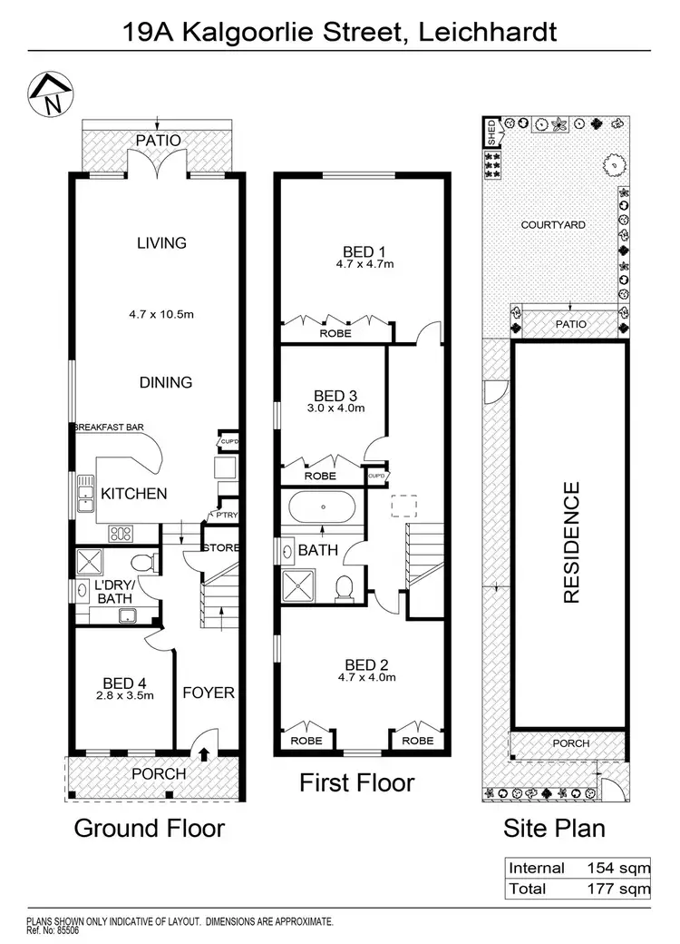 Floorplan of Homely house listing, 19a Kalgoorlie Street, Leichhardt NSW 2040