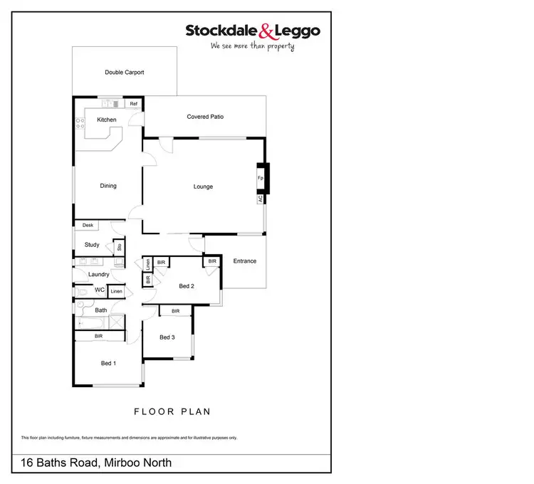 Floorplan of Homely house listing, 16 Baths Road, Mirboo North VIC 3871