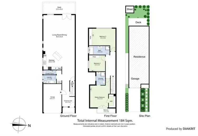 Floorplan of Homely house listing, 6A Blackmore Street, Sunshine North VIC 3020