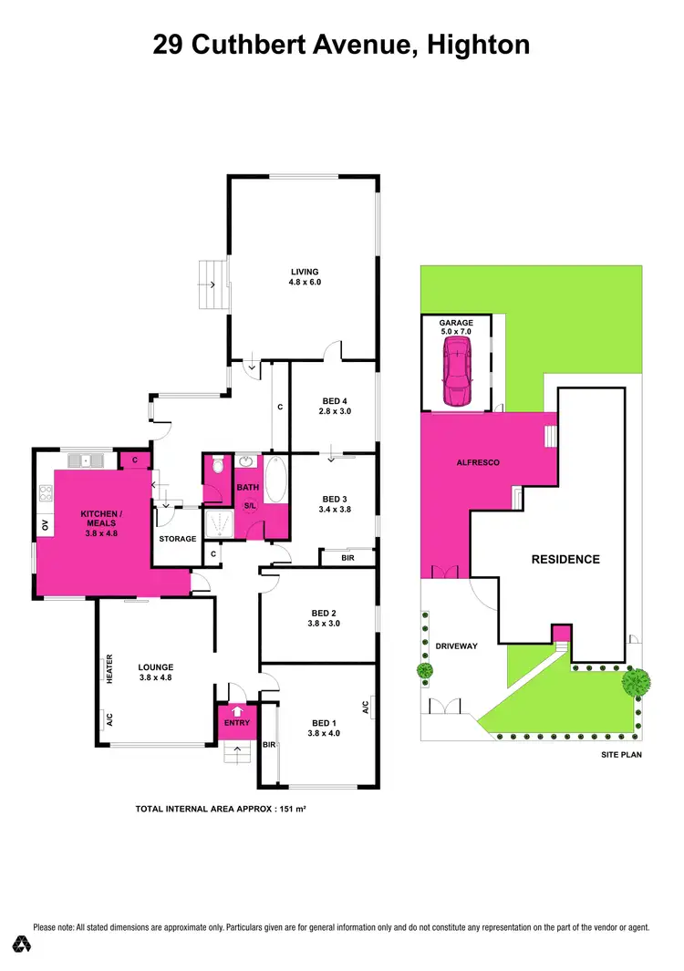 Floorplan of Homely house listing, 29 Cuthbert Avenue, Highton VIC 3216