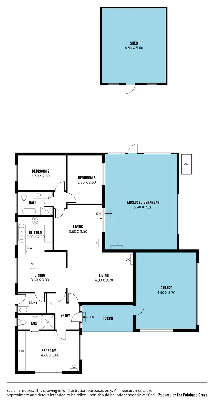 Floorplan of Homely house listing, 54 Wootoona Avenue, Christies Beach SA 5165
