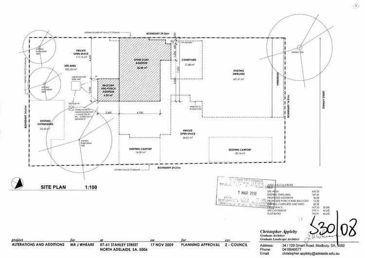 Floorplan of Homely house listing, 57 - 61 Stanley Street, North Adelaide SA 5006