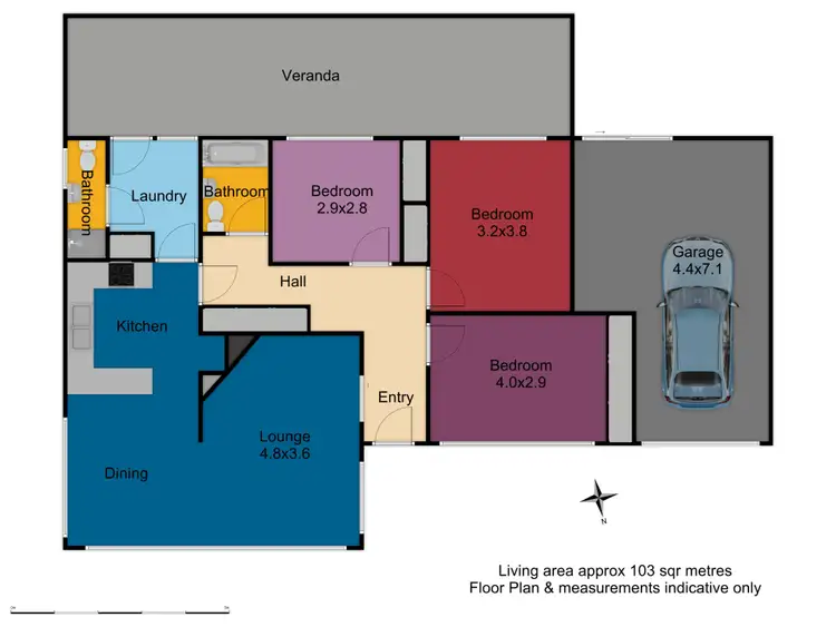 Floorplan of Homely house listing, 105 Forbes Road, Orange NSW 2800