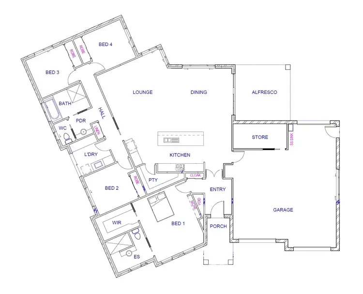 Floorplan of Homely house listing, 17 Donoghoe Crescent, Queanbeyan East NSW 2620