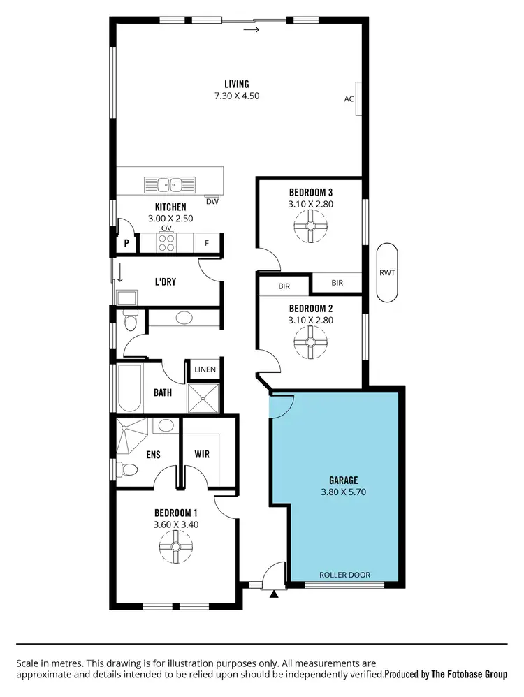 Floorplan of Homely house listing, 22 Parri Link, Noarlunga Downs SA 5168