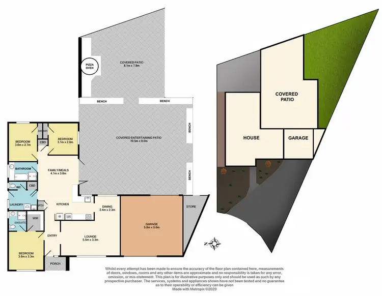 Floorplan of Homely house listing, 18 Carmen Court, Hampton Park VIC 3976